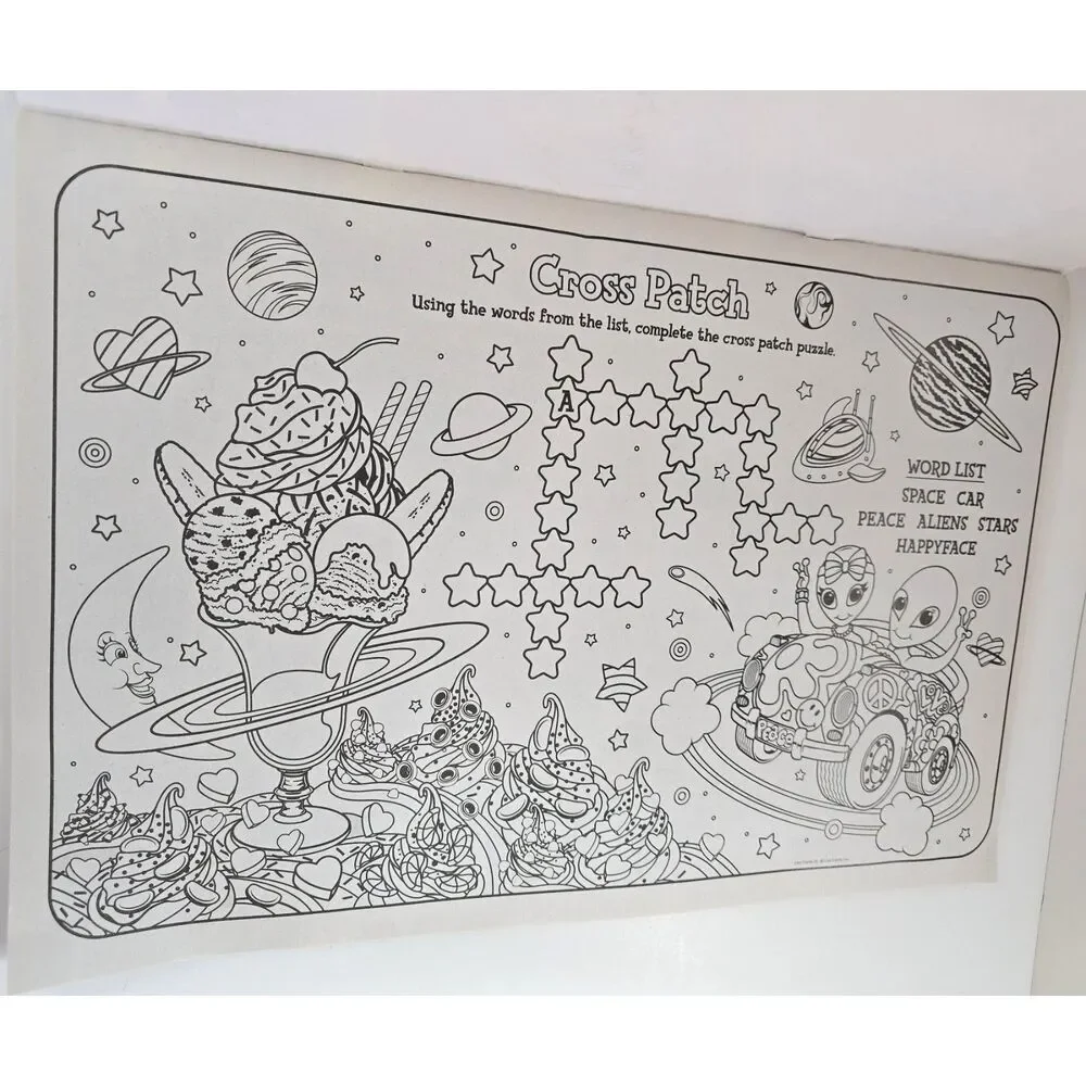 Lisa Frank Oversized Jumbo Coloring Book Activity Pad 16